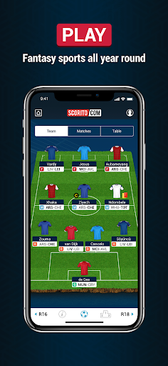 Scorito App Interface